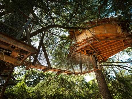 LES CABANES DE L'ARBOUSIER - CABANE GRAND DUC