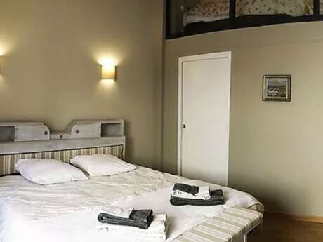 SAS LA TONNELLE DE MURVIEL CHAMBRE NOISETTE
