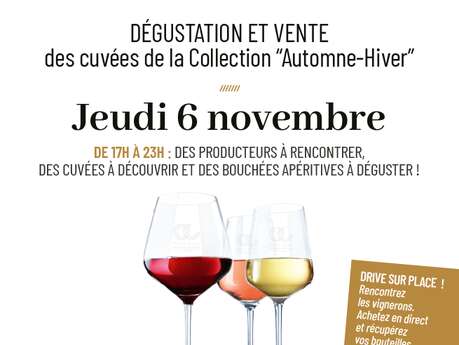 GRANDE DÉGUSTATION COLLECTION AUTOMNE/HIVER