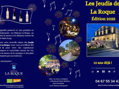 LES JEUDIS DE LA ROQUE
