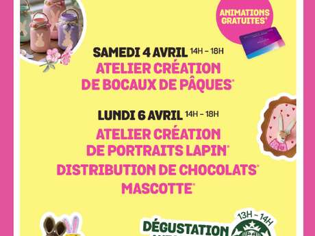 ANIMATIONS  PAQUES POLYGONE MONTPELLIER