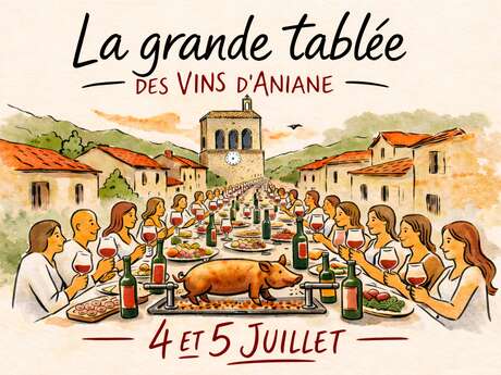 LA GRANDE TABLÉE D'ANIANE