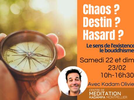 CHAOS ? DESTIN ? HASARD ? LE SENS DE L'EXISTENCE DANS LE BOUDDHISME