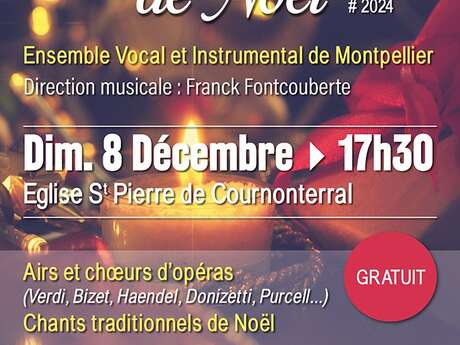 CONCERT DE NOËL - COURNONTERRAL