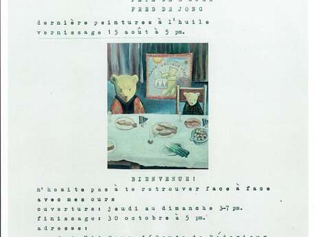 FÊTE DE L'OURS FRED DE JONG