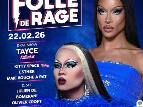 FOLLE DE RAGE X HALLE TROPISME : TEA DANCE & DRAG