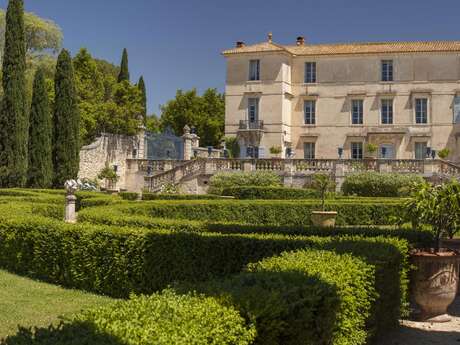 GARDENS OF CHATEAU DE FLAUGERGUES