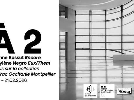 EXPOSITION : À 2 - ÉTIENNE BOSSUT, ENCORE | MARYLÈNE NEGRO, EUX/THEM