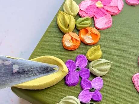 THÈME "FLEURS TEXTURÉES" AU JOST