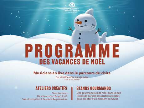 VACANCES DE NOËL AU SEAQUARIUM