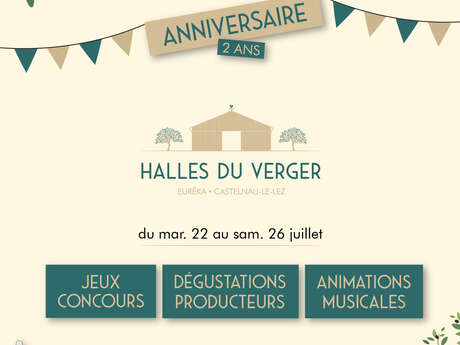 LES HALLES DU VERGER FÊTENT LEURS 2 ANS