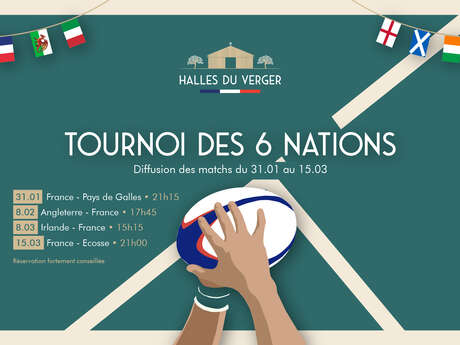 DIFFUSION TOURNOI DES 6 NATIONS