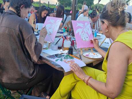 PAINT & DRINK À LA GUINGUETTE MASSILLAN