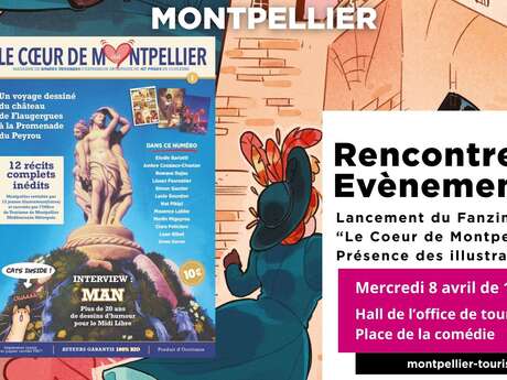 RENCONTRE FANZINE "LE COEUR DE MONTPELLIER" À L'OFFICE DE TOURISME