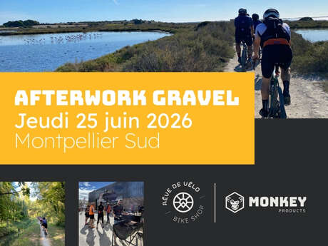 AFTERWORK GRAVEL RÊVE DE VÉLO MONTPELLIER SUD
