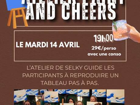 APÉRO PEINTURE AVEC LES ATELIERS SELKY