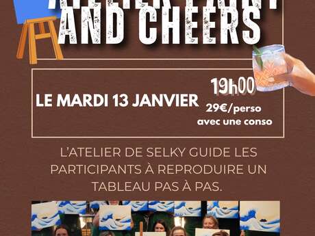 ATELIER D'APÉRO PEINTURE AU MELICE