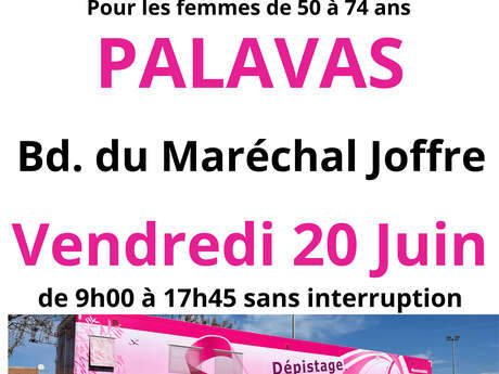 DÉPISTAGE DU CANCER DU SEIN