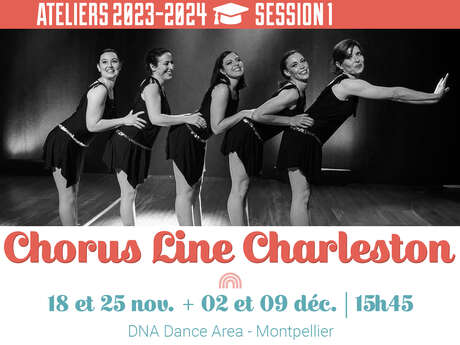 CHORUS LINE CHARLESTON