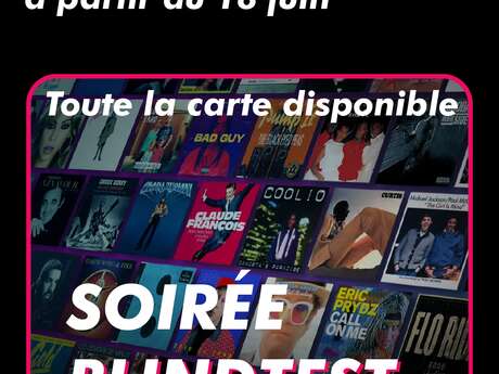 SOIRÉE BLINDTEST  - LE TRÈFLE ROUGE