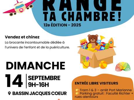 VIDE GRENIER ENFANT "RANGE TA CHAMBRE 12E ÉDITION !"