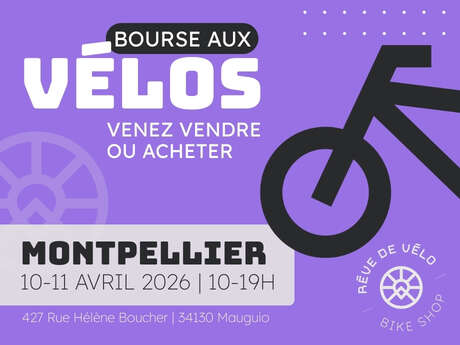 BOURSE AUX VÉLOS – RÊVE DE VÉLO