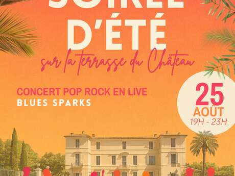 SOIRÉE D'ETÉ SUR LA TERRASSE