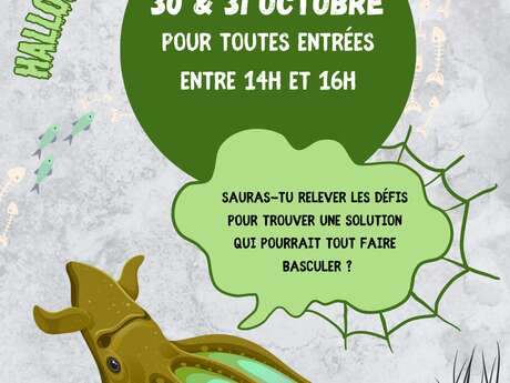 VACANCES DE TOUSSAINT ET HALLOWEEN AU SEAQUARIUM