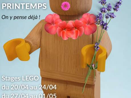 STAGES VACANCES DE PRINTEMPS  LA MAISON BRIQUE