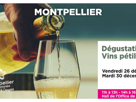 DÉGUSTATIONS DE VINS PÉTILLANTS À L'OFFICE DE TOURISME