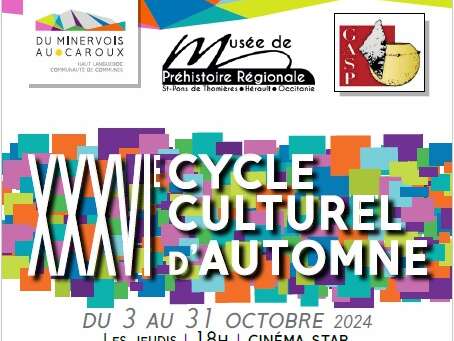 CYCLE CULTUREL D’AUTOMNE 2026
