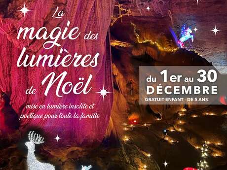 LA MAGIE DES LUMIÈRES DE NOËL SOUS TERRE !