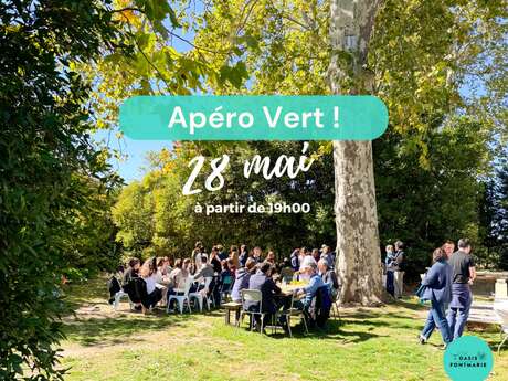 APÉRO VERT DE L'OASIS !