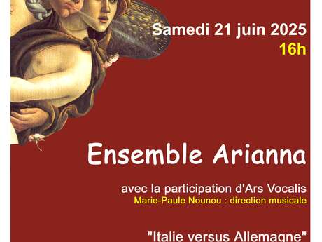 L'ENSEMBLE ARIANNA FÊTE LA MUSIQUE
