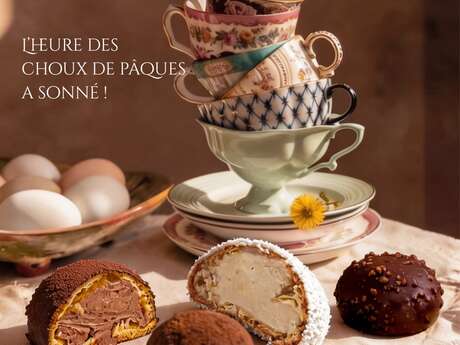 CHASSE À L'ŒUF AVEC CRAQUELINE