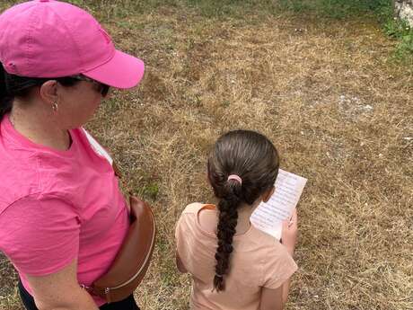 CHASSE AU TRÉSOR AU FOUR À CHAUX