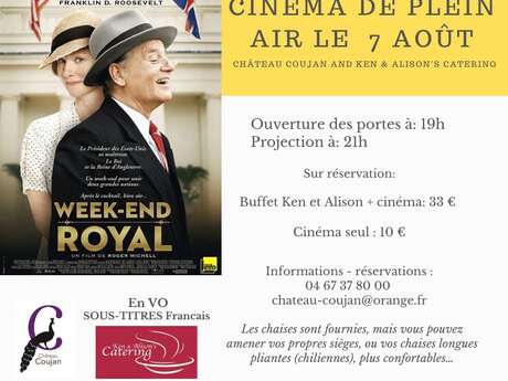 SOIRÉE CINEMA DE PLEIN AIR - WEEK-END ROYAL
