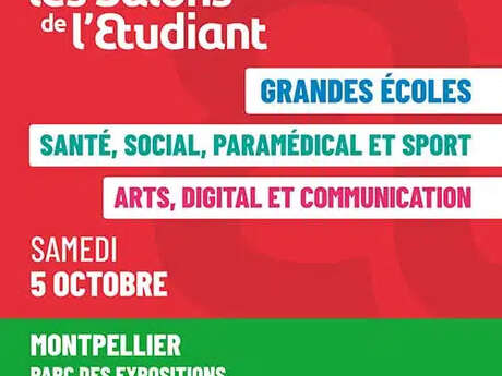 SALON ARTS, DIGITAL ET COMMUNICATION, LE SALON GRANDES ÉCOLES ET LE SALON SANTÉ, SOCIAL, PARAMÉDICAL ET SPORT