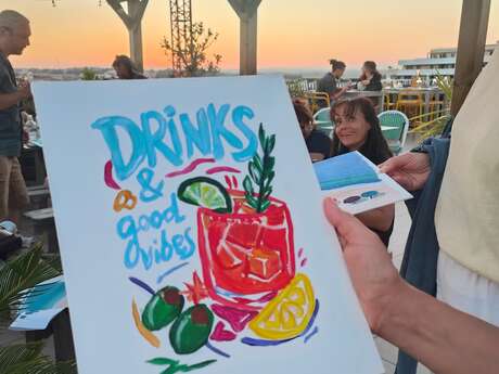 PAINT & DRINK AU JOST