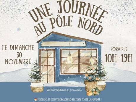 UNE JOURNÉE AU PÔLE NORD