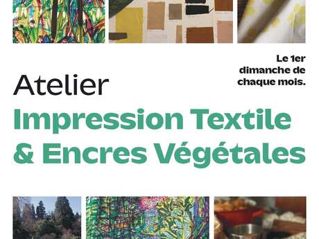 ATELIER IMPRESSION TEXTILE & ENCRES VÉGÉTALES