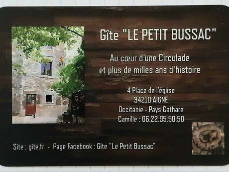 LE PETIT BUSSAC
