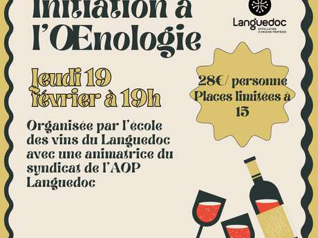 ATELIER INITIATION À L'ŒNOLOGIE