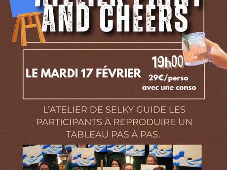 APÉRO PEINTURE AVEC LES ATELIERS SELKY