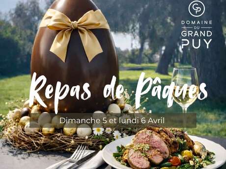 DÉJEUNER DE PÂQUES AU DOMAINE DU GRAND PUY