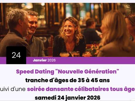 SOIRÉE CÉLIBATAIRES SPEED DATING + DANSE