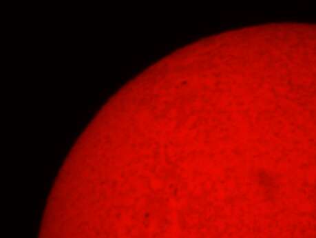 ASTRONOMIE : OBSERVEZ LE SOLEIL AU TÉLESCOPE !