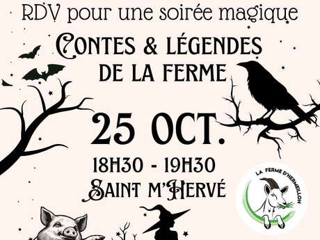 Soirée contes et légendes de la Ferme | Ferme d'Hermeillon