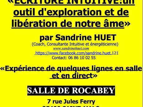Ecriture intuitive : un outil d'exploration et de libération de notre âme.