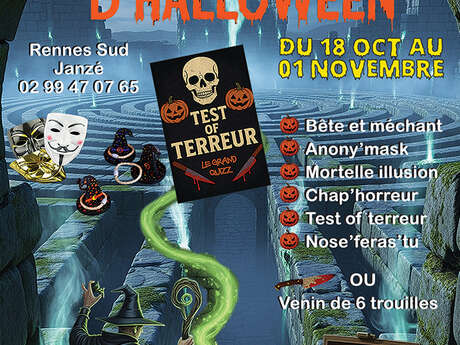 Les 6 trouilles d'Halloween à ENIGMAPARC